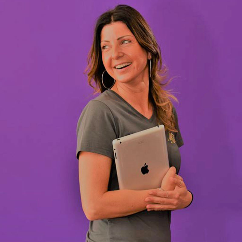 Janine Pagel im Team Dr. Wolter